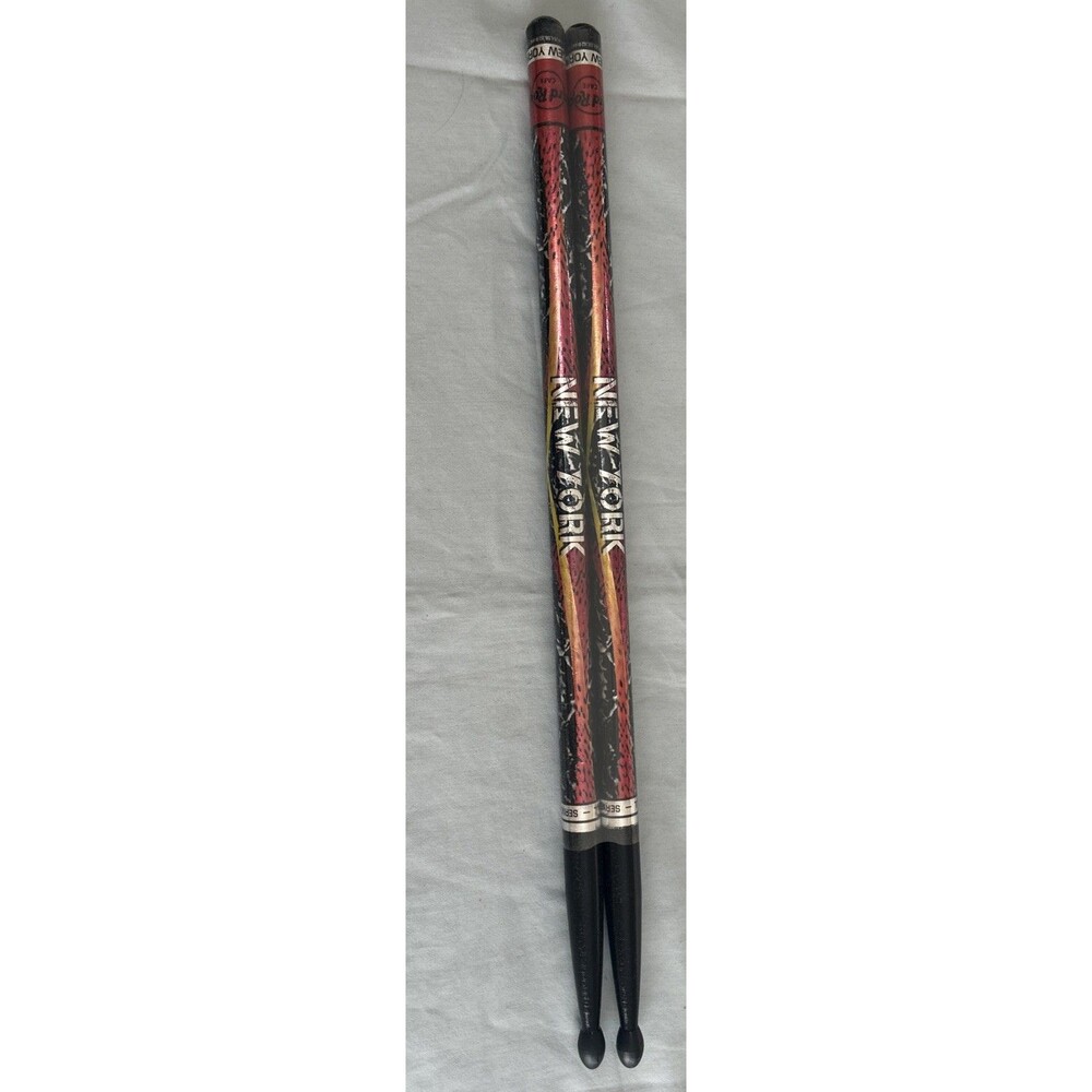 Hard Rock Cafe New York City Souvenir Drumsticks Sealed With Hologram Sticker